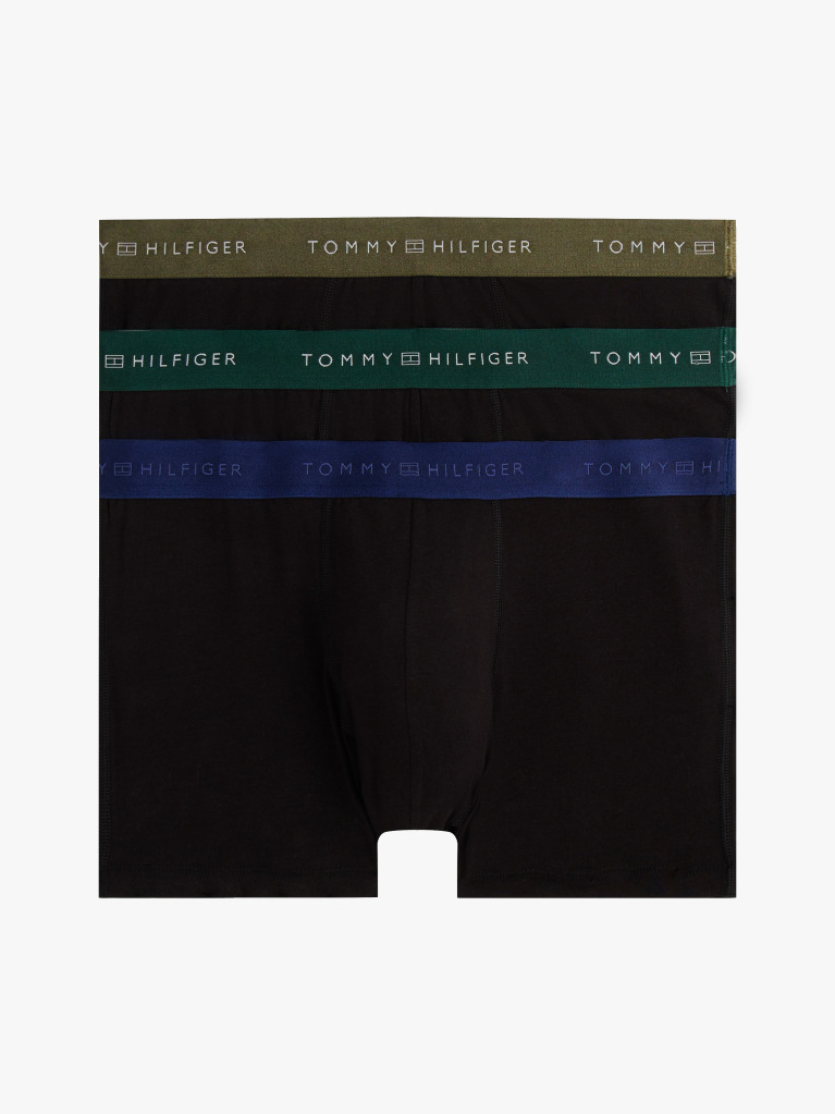 Multi 3-Pack Metallic Logo Trunks Gift Set  Men