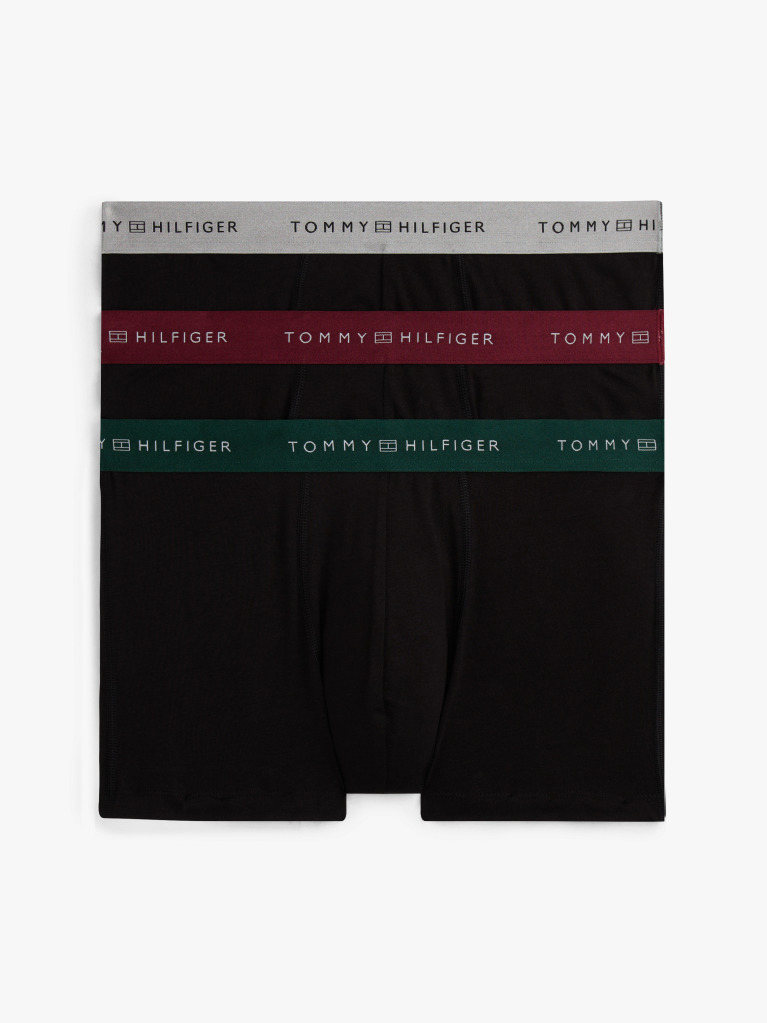 Multi 3-Pack Metallic Logo Trunks Gift Set  Men