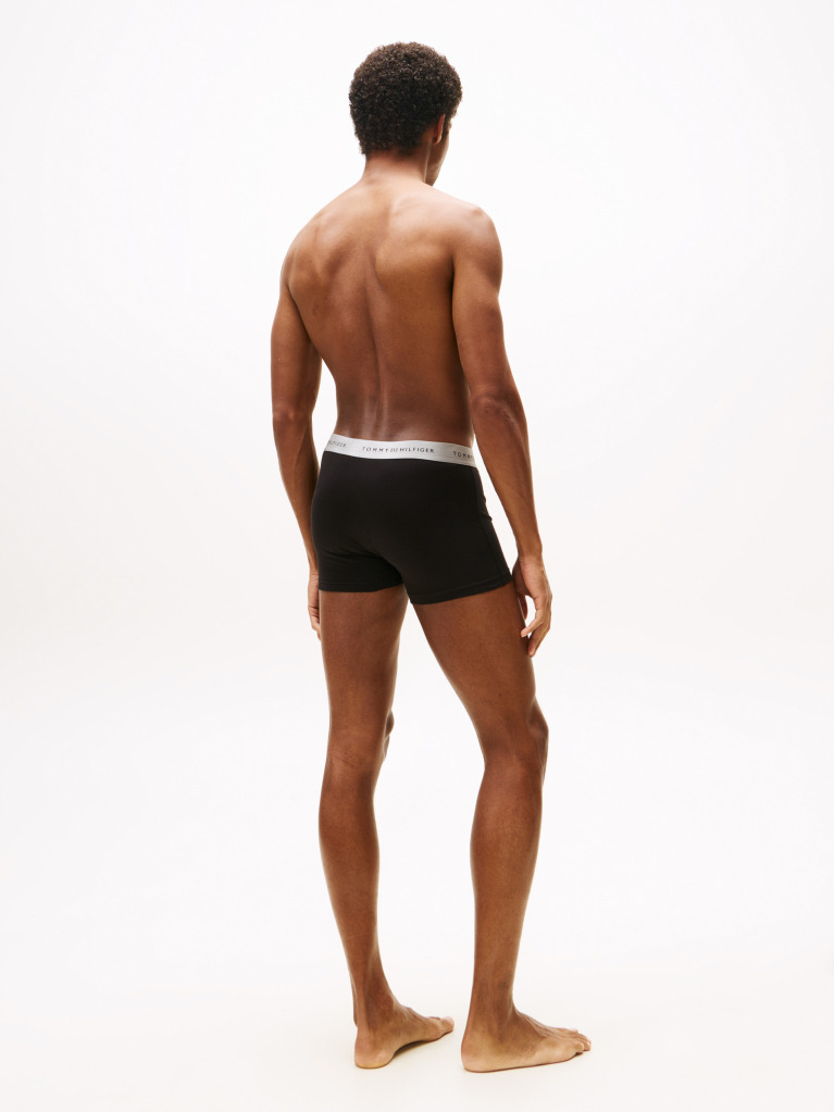 Multi 3-Pack Metallic Logo Trunks Gift Set  Men
