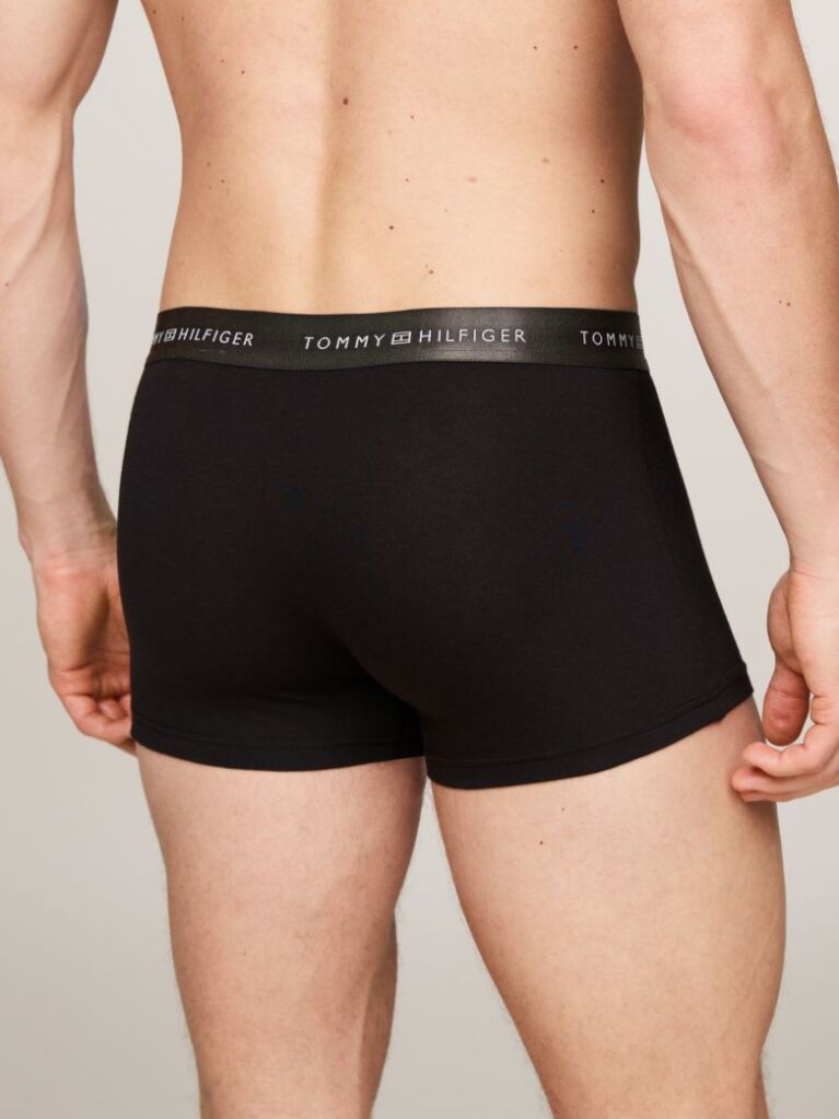 Multi 3-Pack Metallic Logo Trunks Gift Set  Men