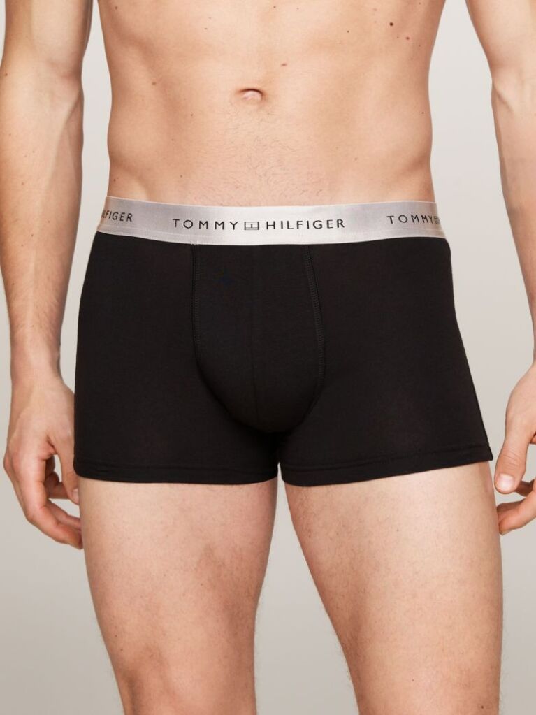 Multi 3-Pack Metallic Logo Trunks Gift Set  Men