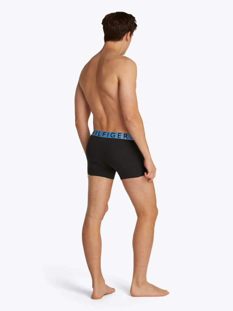 Multi 3-Pack Contrast Waistband Trunks  Men