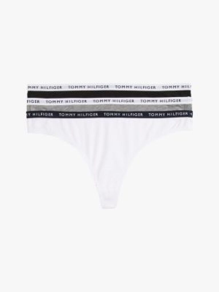 Multi 3-Pack Logo Waistband Thongs  Women