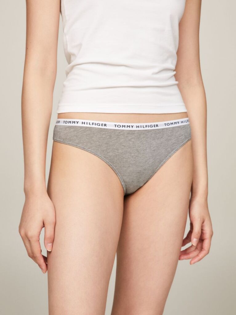 Multi 3-Pack Logo Waistband Thongs  Women