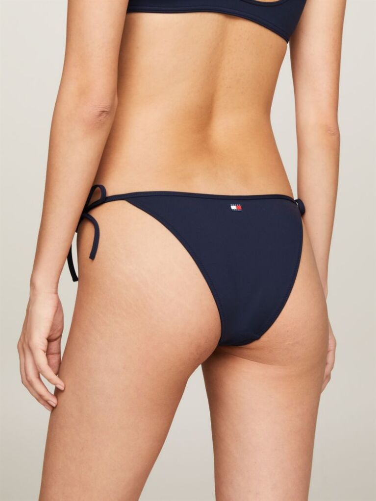 Blue Heritage Cheeky String Side Tie Bikini Bottoms  Women