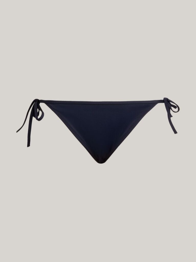 Blue Heritage Cheeky String Side Tie Bikini Bottoms  Women