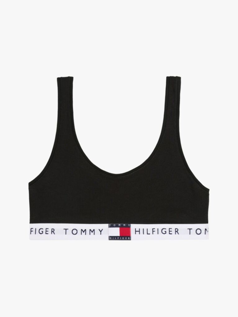Black Heritage Logo Underband Non-Wired Bralette  Women