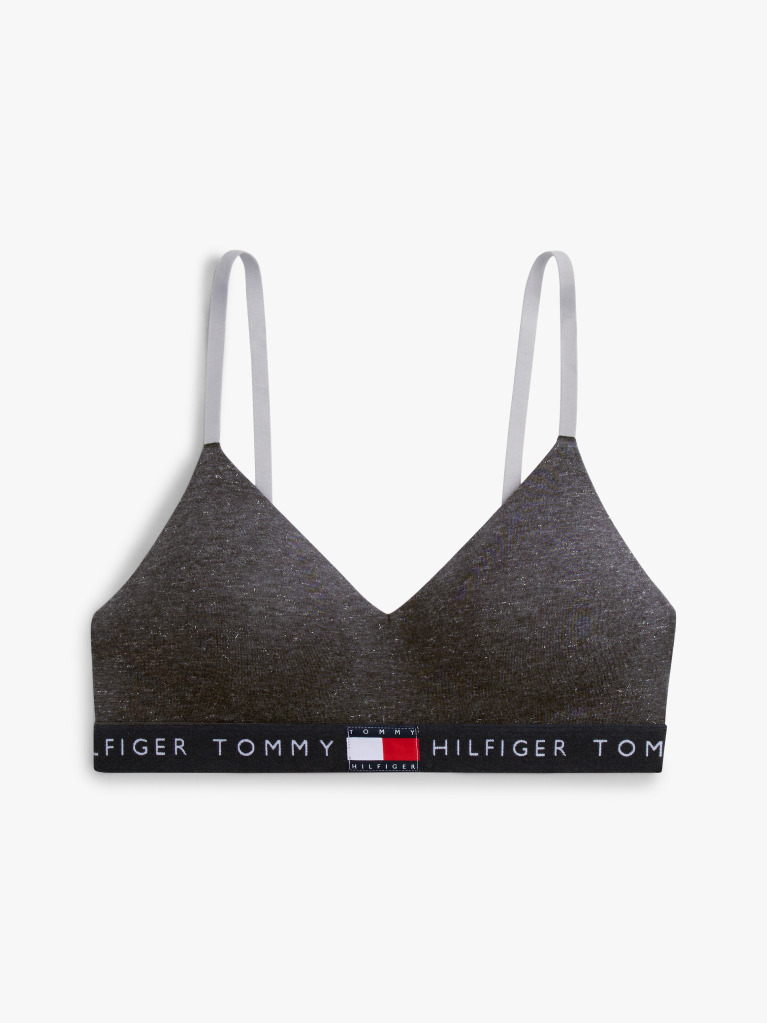 Grey Lurex Bralette Lift  Women