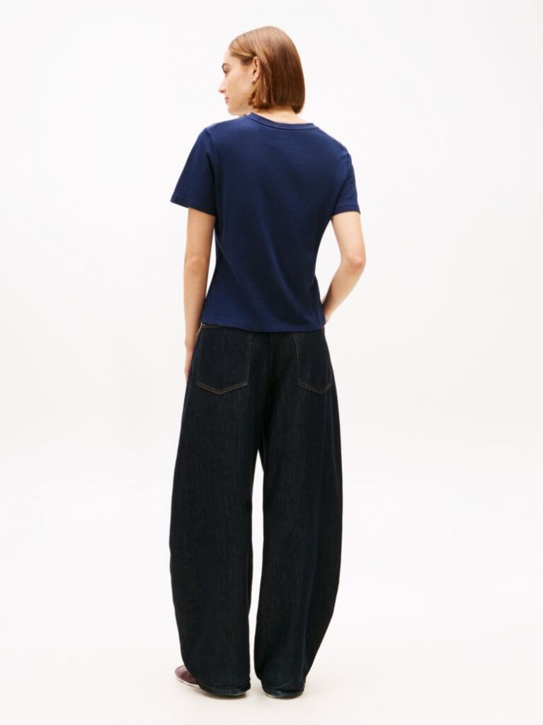 Blue Logo Crew Neck T-Shirt  Women