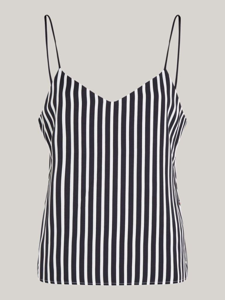 Multi Stripe Spaghetti Strap Tank Top  Women