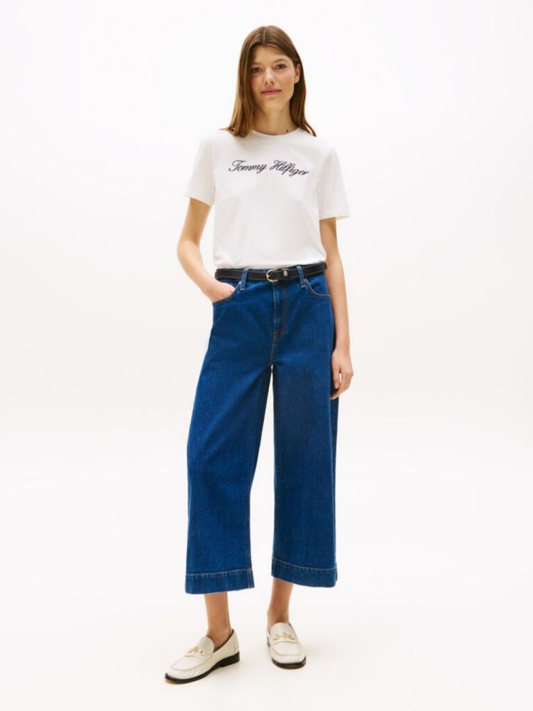 White Regular Crew Neck T-Shirt  Women