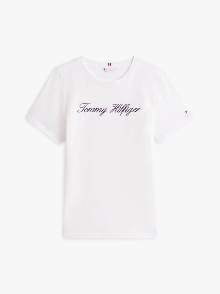 White Regular Crew Neck T-Shirt  Women