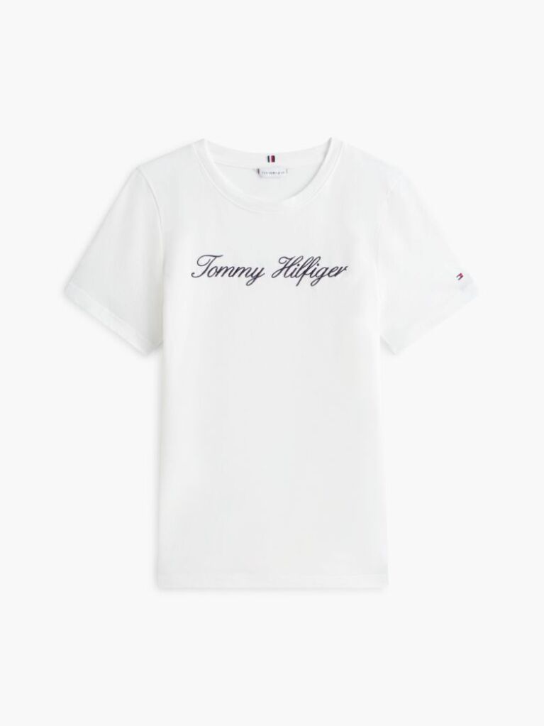 White Regular Crew Neck T-Shirt  Women