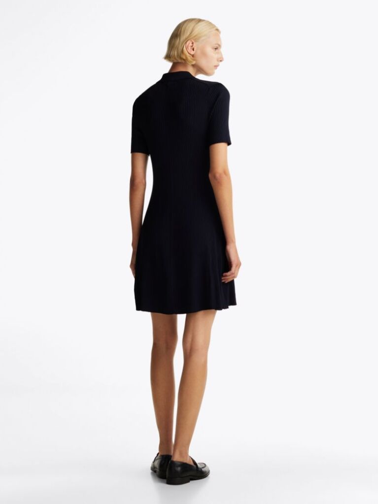 Multi Button-Thru Mini Polo Dress  Women