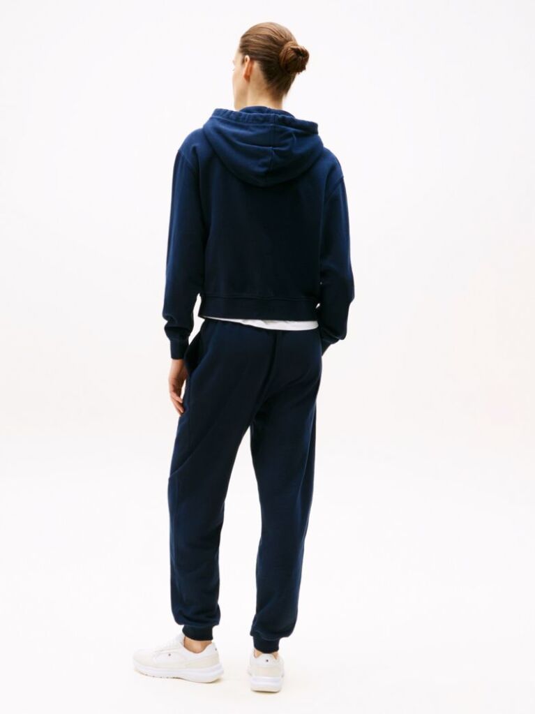 Blue Logo Zip-Thru Hoody  Women