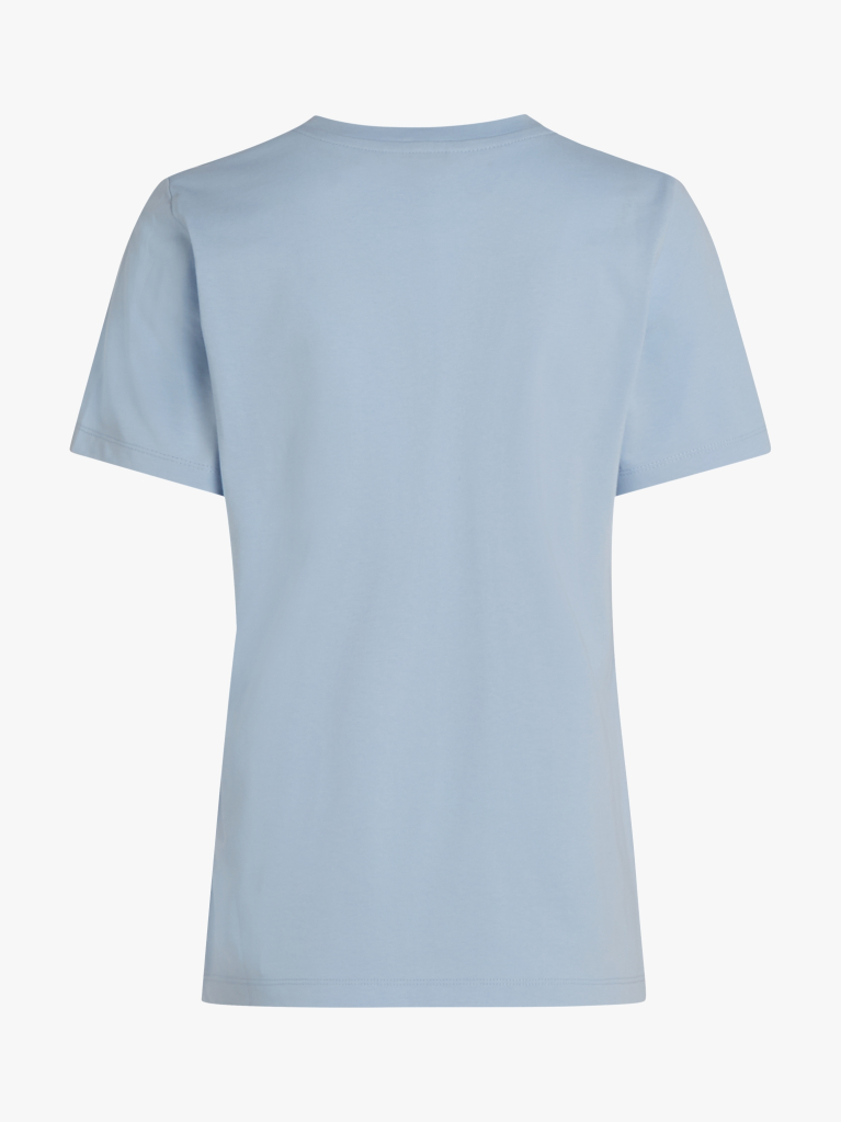 Blue Contrast Flag T-Shirt  Women