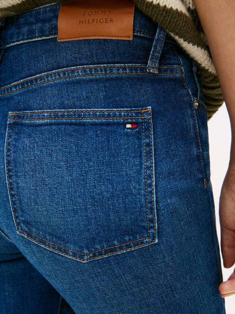 Blue Faded Mid Rise Bootcut Jeans  Women