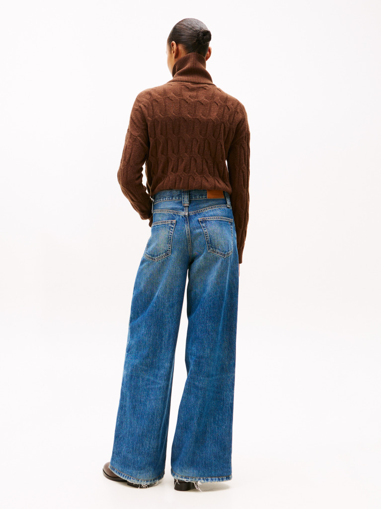Blue 7s High Rise Wide Leg Jeans  Women