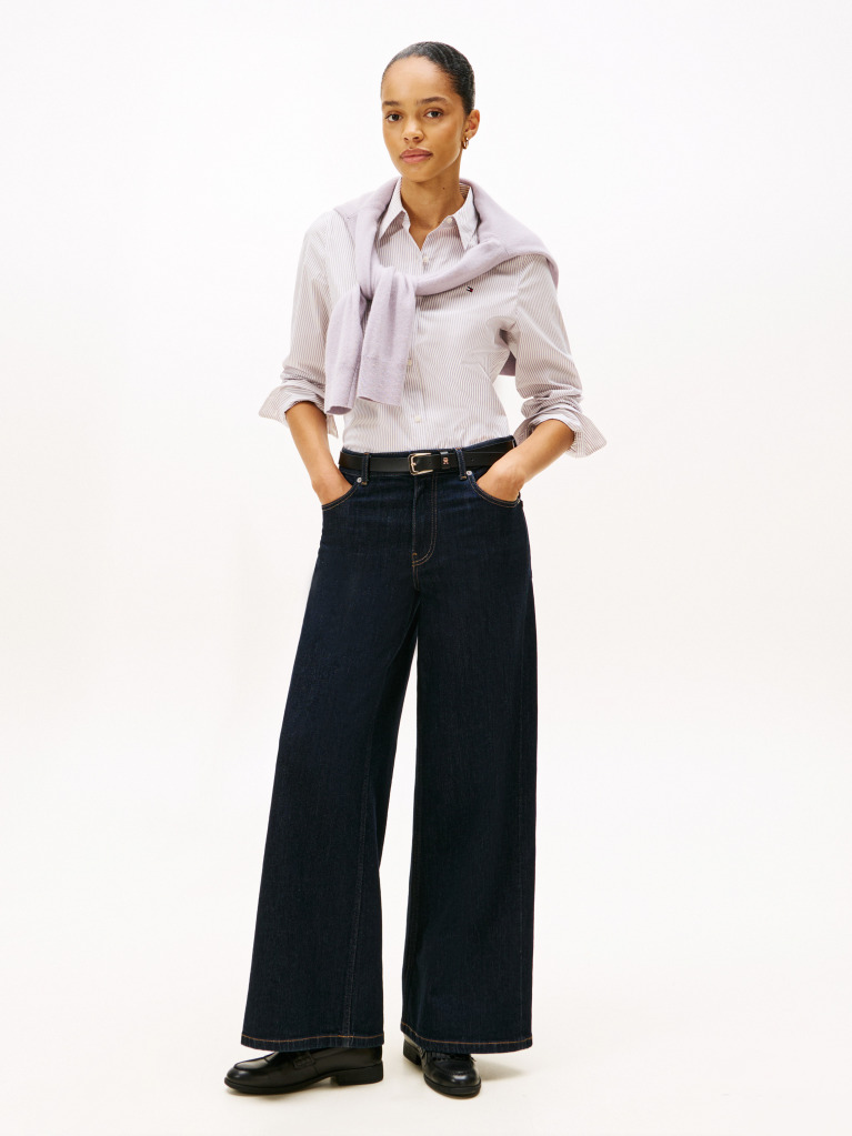 Multi Regular Fit Poplin Shirt  Women