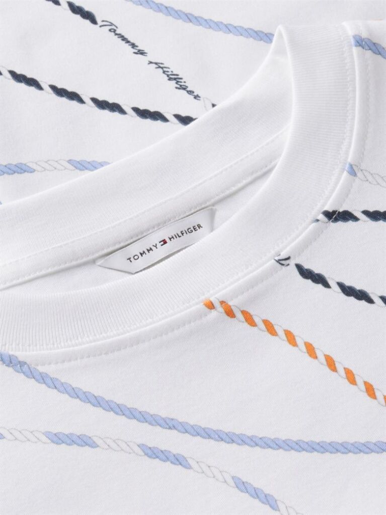 Multi Interlock Knit Boxy T-Shirt  Women