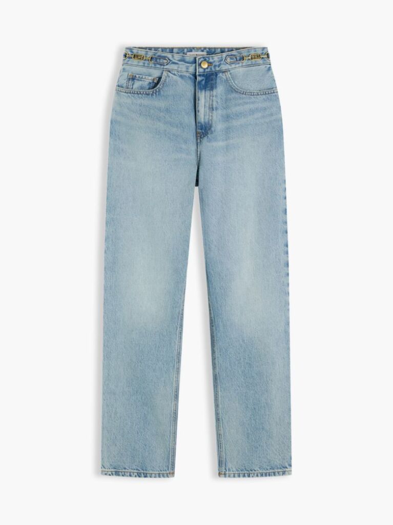 Blue Flag Horsebit Regular Tapered Ankle Jeans  Women