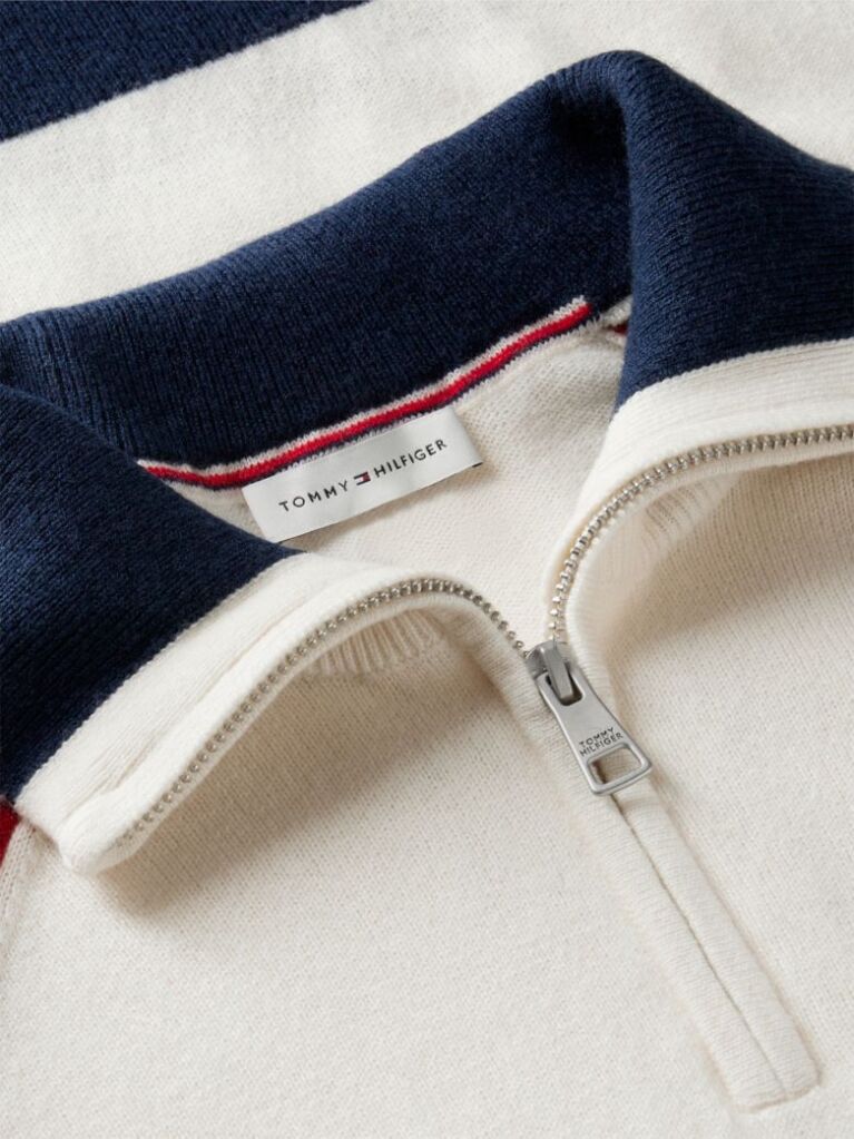 Multi Relaxed Quarter-Zip Jumper With Cashmere  Women